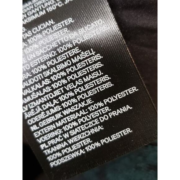 H&M Womens Black Green Lace Embroidered Sleeveless Back Zip Knee Length Dress 6 - Picture 10 of 13